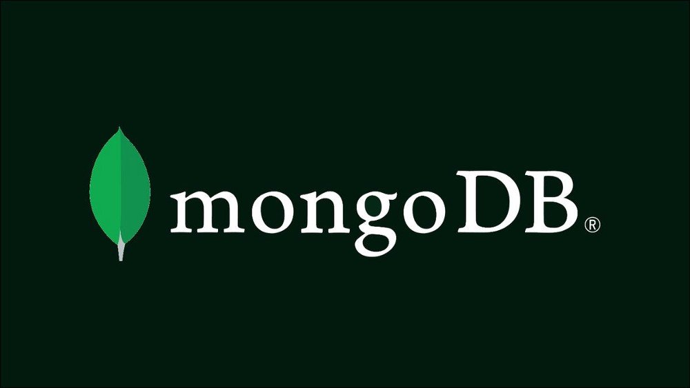 MongoDB logo with a leaf