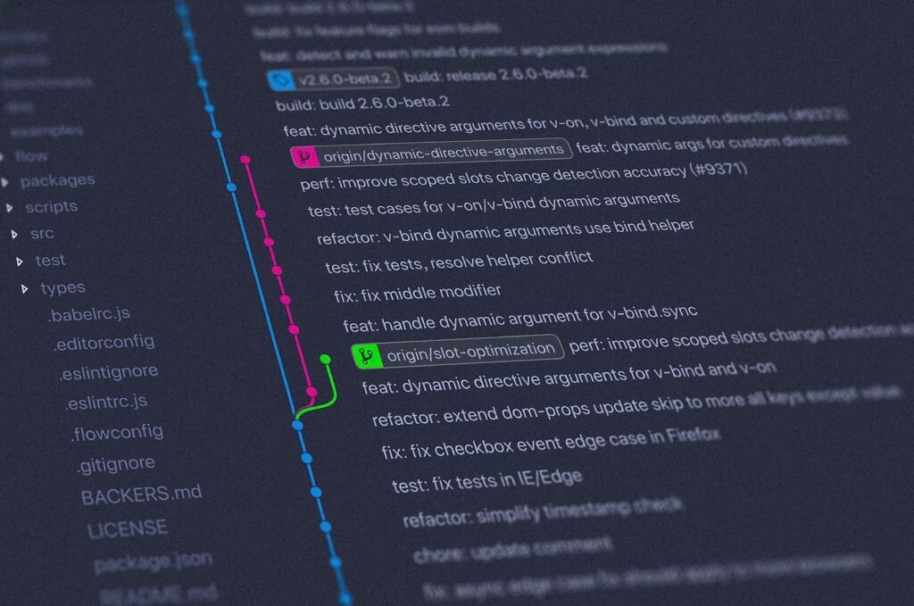 Screenshot of GitKraken a popular GitHub client to handle Open Source Projects' repositories